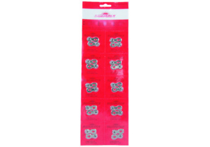 Замок цепи SunRace CNQ09 Silver, 9 скоростей,1шт